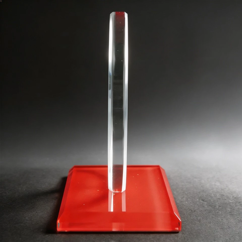 Photo Customizable Color Printed Crystal Trophy best